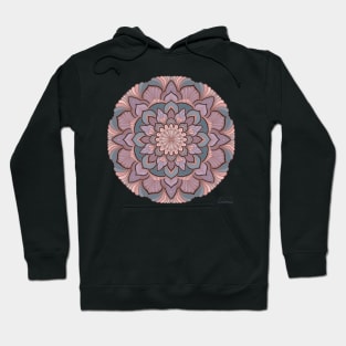 Blossom Dreams Purple & Green Mandala Hoodie